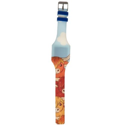 Silicone Digital Watch - Highland Coo Cow 1 Pack - Image 3