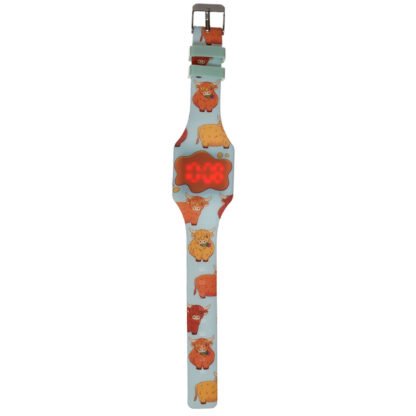 Silicone Digital Watch - Highland Coo Cow 1 Pack - Image 4