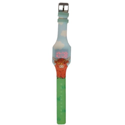 Silicone Digital Watch - Highland Coo Cow 1 Pack - Image 6
