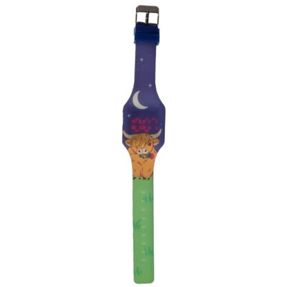 Silicone Digital Watch - Highland Coo Cow 1 Pack - Image 8