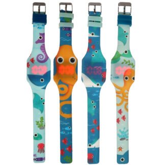 Silicone Digital Watch - Splosh Sealife 1 Pack