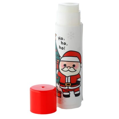 Christmas Stick Lip Balm - Elf (Orange) & Santa (Vanilla) 1 Pack - Image 2