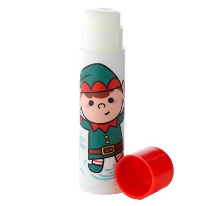 Christmas Stick Lip Balm - Elf (Orange) & Santa (Vanilla) 1 Pack - Image 3