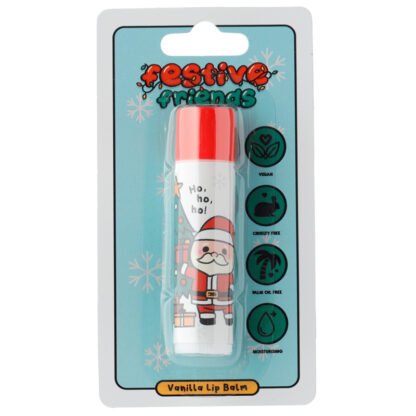 Christmas Stick Lip Balm - Elf (Orange) & Santa (Vanilla) 1 Pack - Image 4