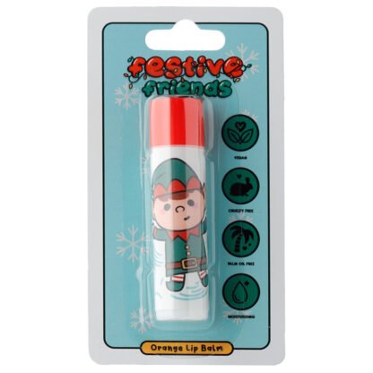 Christmas Stick Lip Balm - Elf (Orange) & Santa (Vanilla) 1 Pack - Image 5