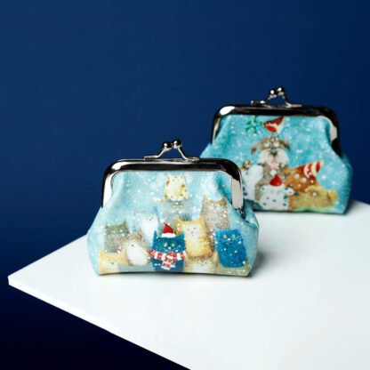 Tic Tac Jan Pashley Christmas Cats and Dogs Purse 1 Pack - Image 2