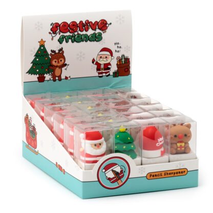 Pencil Sharpener - Christmas Festive Friends 1 Pack - Image 4