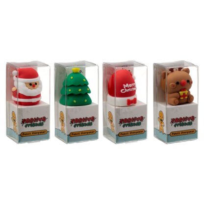 Pencil Sharpener - Christmas Festive Friends 1 Pack - Image 5